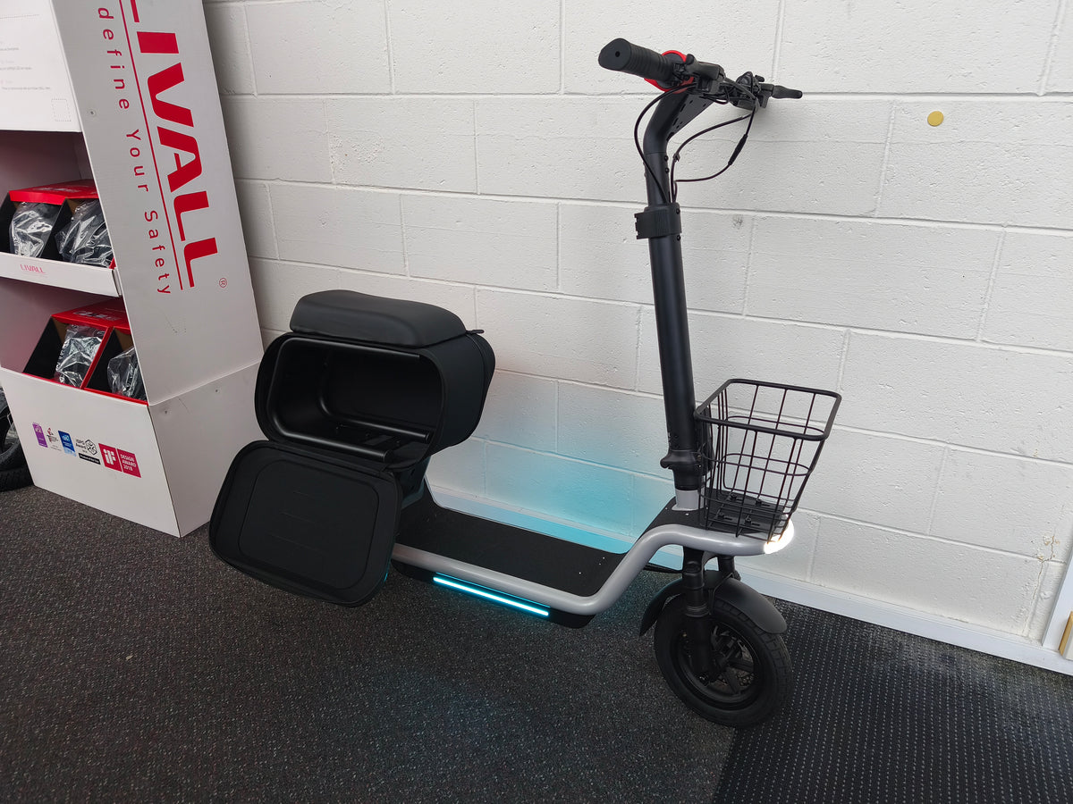 EMVC S20 Electric Scooter - Seat - Storage - Suspension