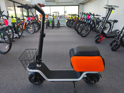 EMVC S20 Electric Scooter - Seat - Storage - Suspension