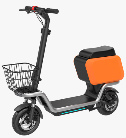 EMVC S20 Electric Scooter - Seat - Storage - Suspension