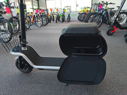 EMVC S20 Electric Scooter - Seat - Storage - Suspension
