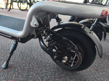 EMVC S20 Electric Scooter - Seat - Storage - Suspension
